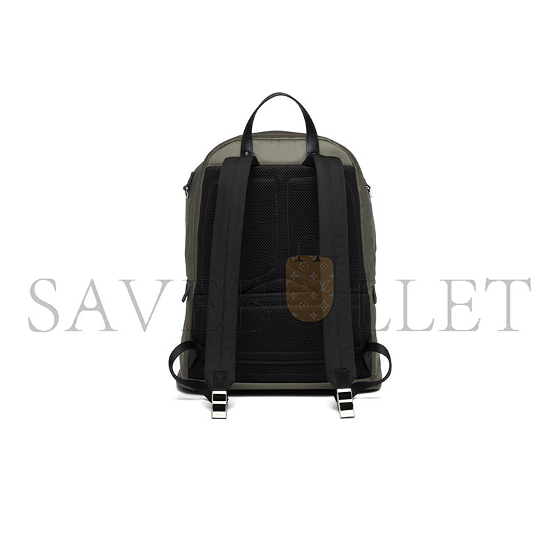 PRADA RE-NYLON AND SAFFIANO LEATHER BACKPACK 2VZ048 (43.5*31*20cm) 